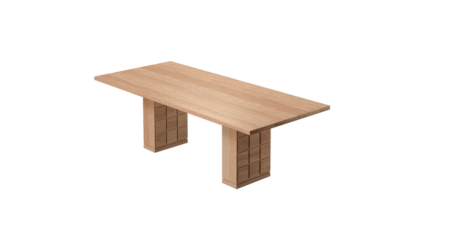 wood table conference room